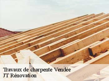 Travaux de charpente 85 Vendée  JT Rénovation
