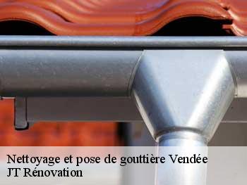 Nettoyage et pose de gouttière 85 Vendée  Chasagrande William Couvreur 85